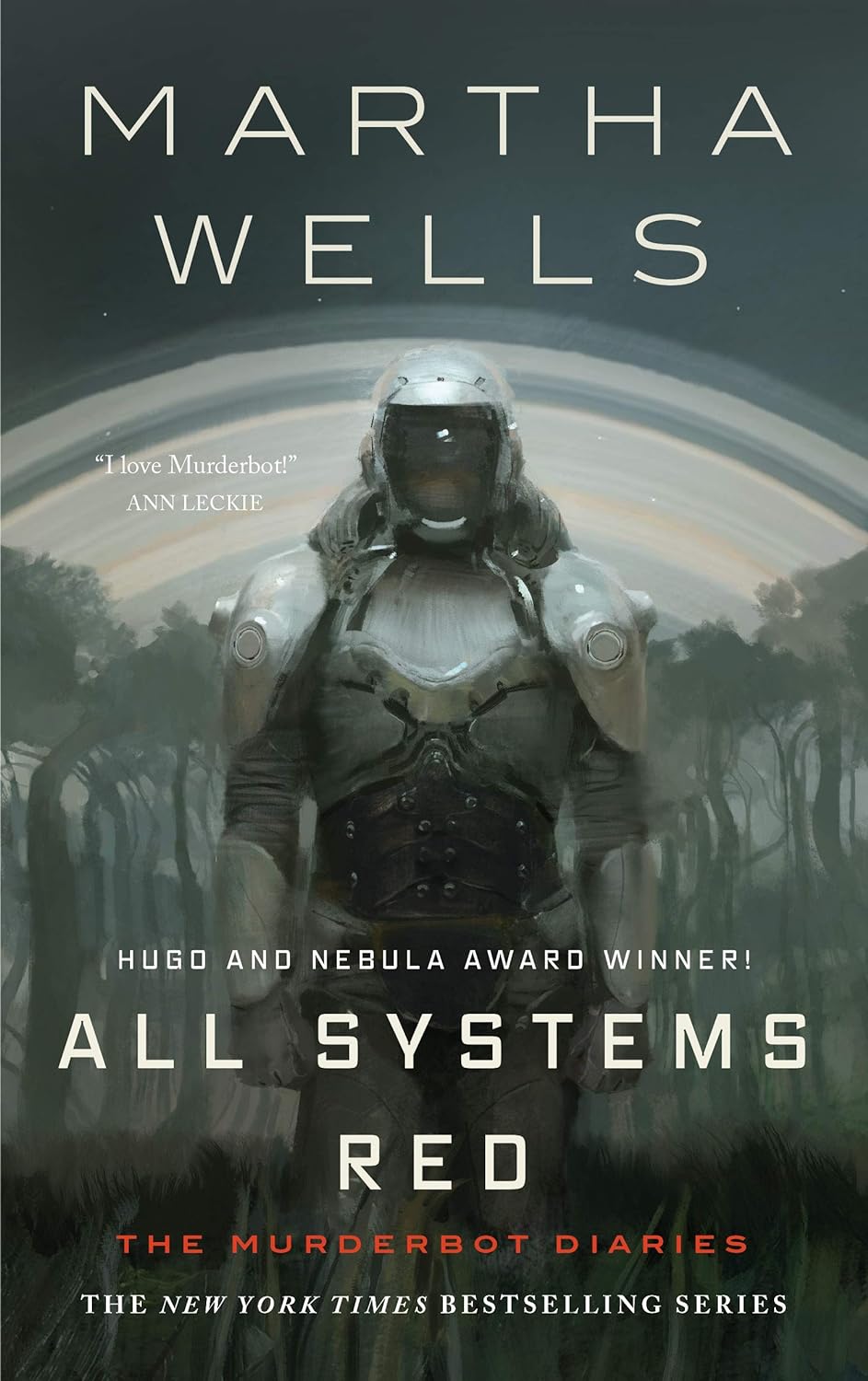 The Murderbot Diaries book cover